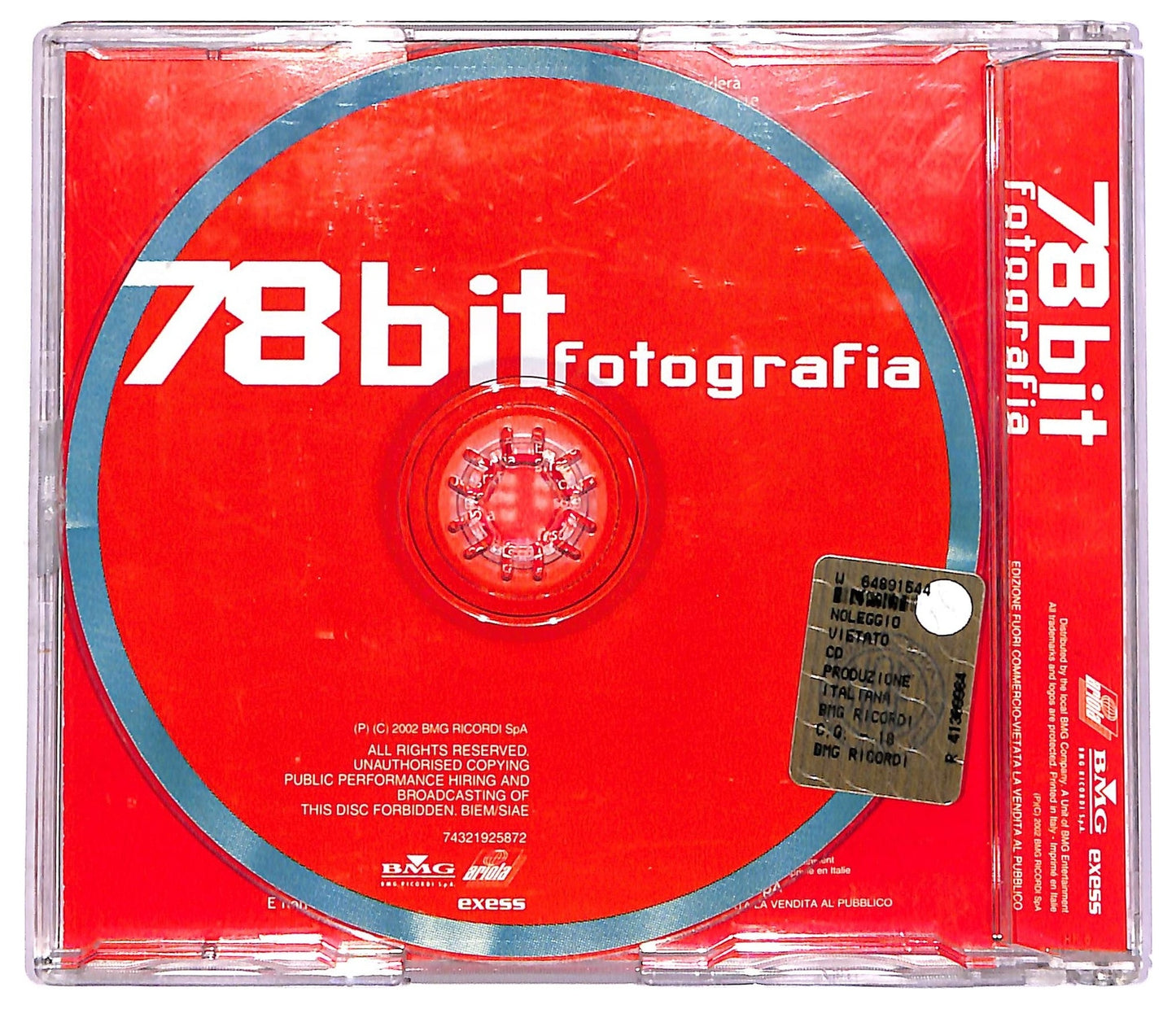 EBOND 78 Bit - Fotografia CD CD072354