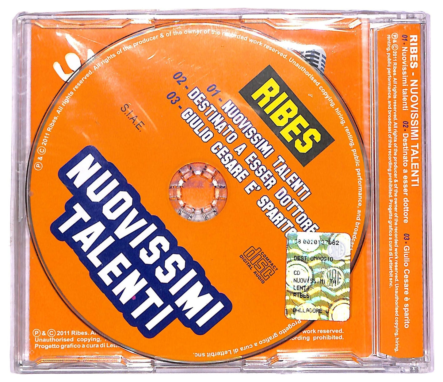 EBOND Ribes - Nuovissimi Talenti CD CD072371