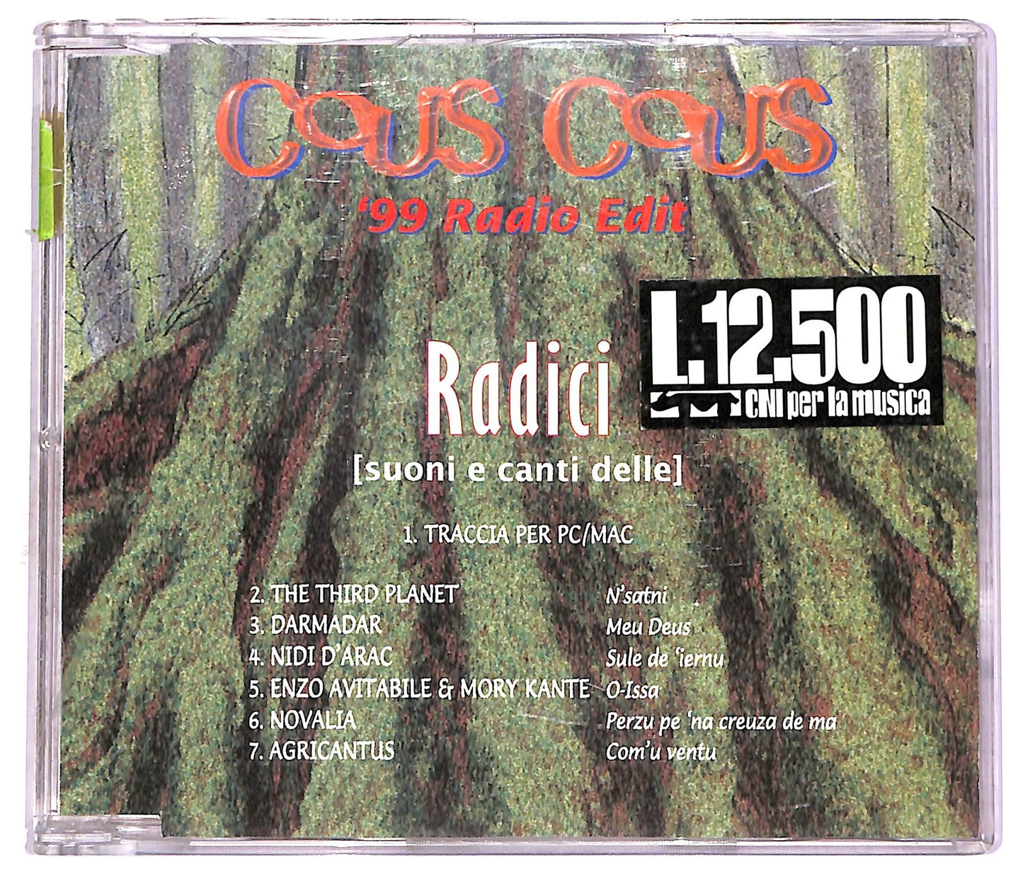EBOND Various - Cous Cous '99 Radio Edit - Radici [Suoni E Canti Delle] CD CD072372