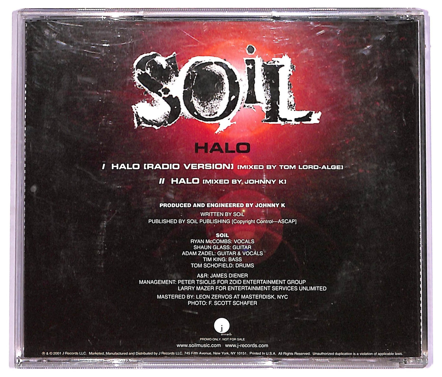 EBOND Soil - Halo CD CD072401