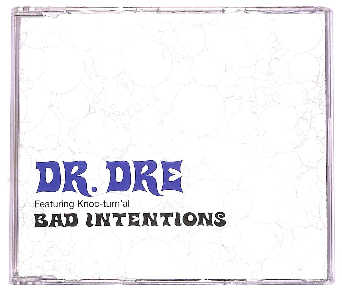 EBOND Dr. Dre Featuring Knoc-Turn'al - Bad Intentions CD CD072404
