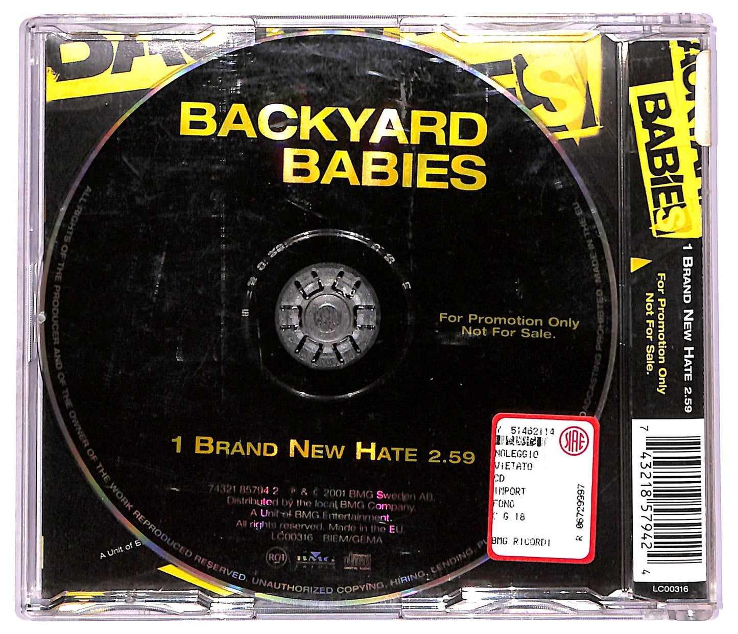 EBOND Backyard Babies - Brand New Hate CD CD072408