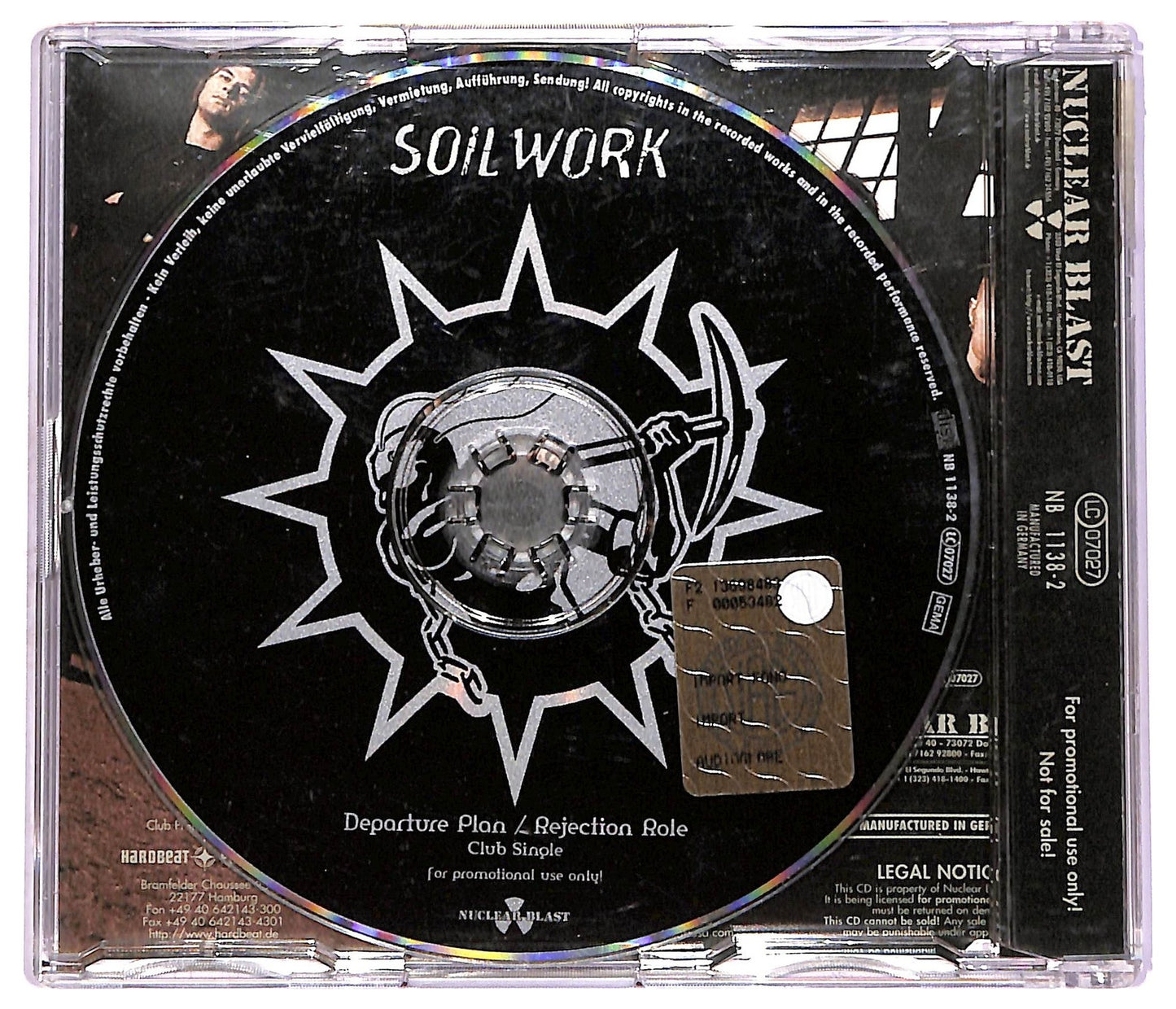 EBOND Soilwork - Departure Plan Rejection Role CD CD072412