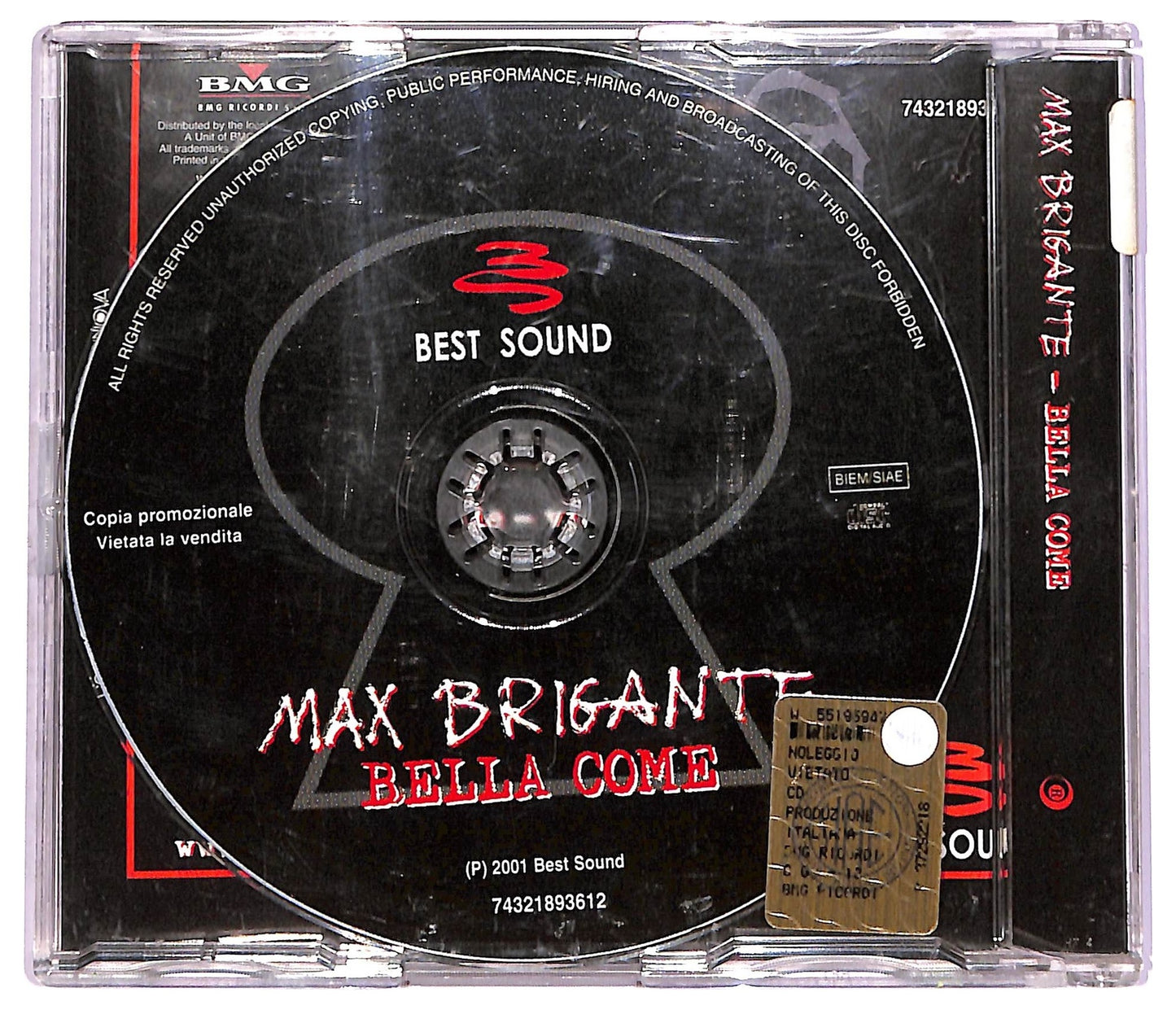EBOND Max Brigante - Bella Come CD CD072421