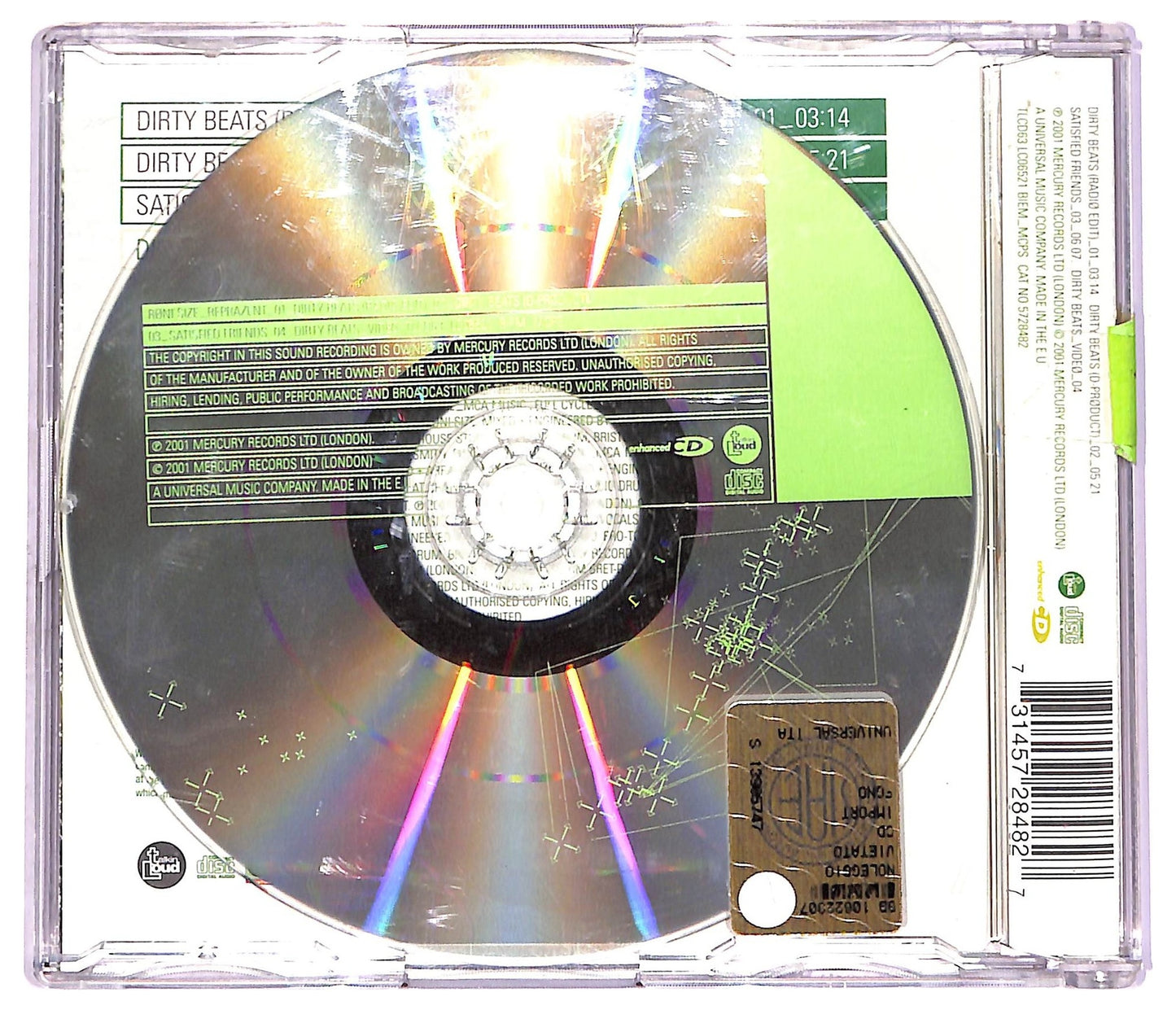 EBOND Roni Size Reprazent - Dirty Beats CD CD072424