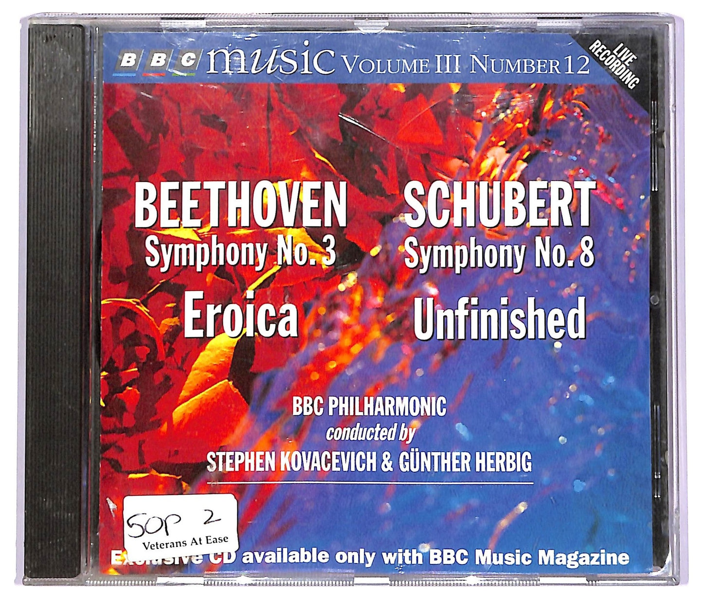 EBOND Beethoven Schubert - Sinfonie Nr. 3 Eroica Sinfonie Nr. 8 CD CD072431