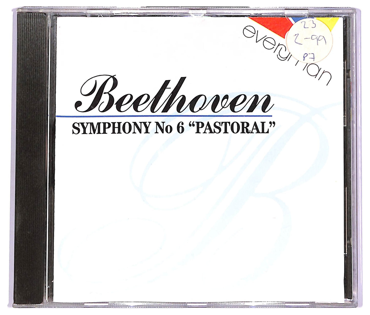 EBOND Beethoven - Symphony No 6 Pastoral CD CD072434