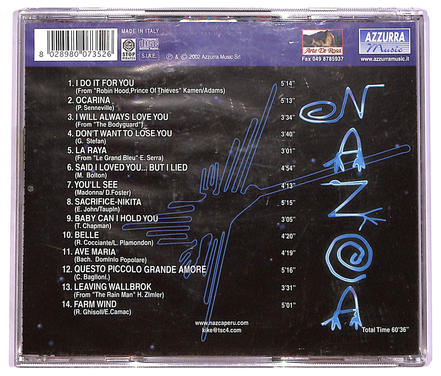 EBOND Nazoa - Millennium CD CD072442