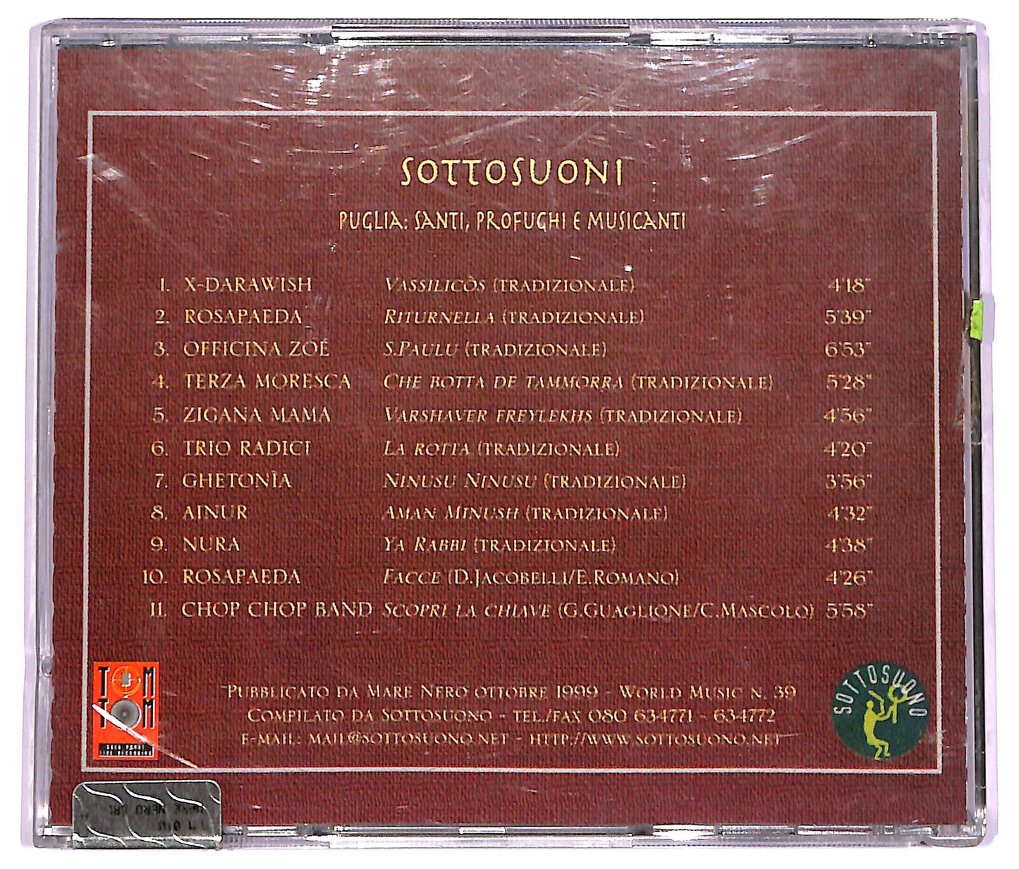 EBOND Various - Sottosuoni CD CD072446