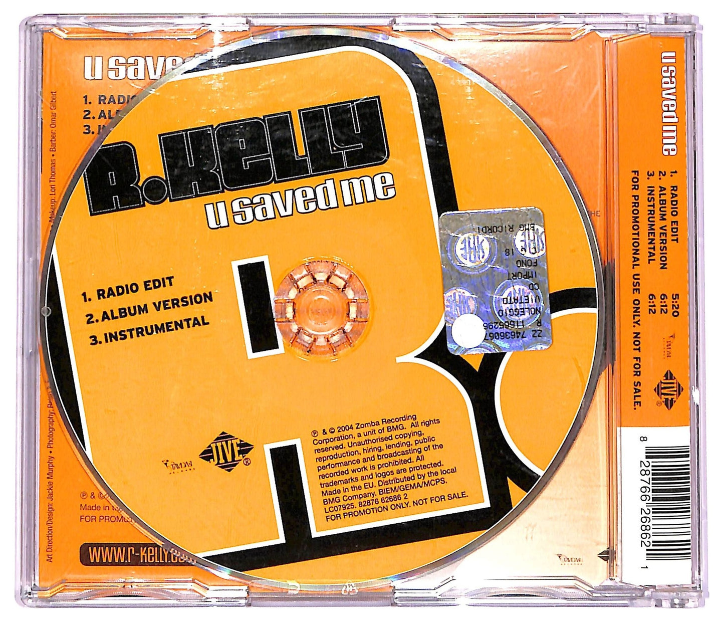EBOND R. Kelly - U Saved Me CD CD072451