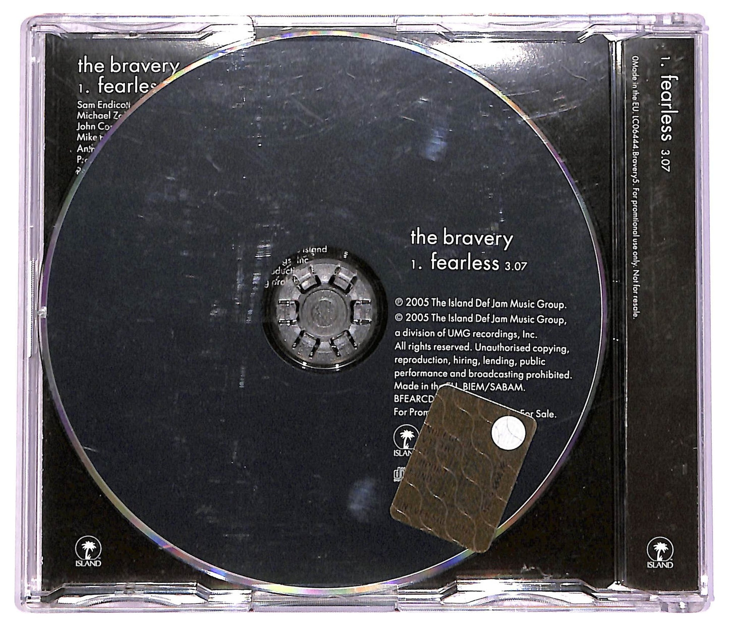 EBOND The Bravery - Fearless CD CD072456