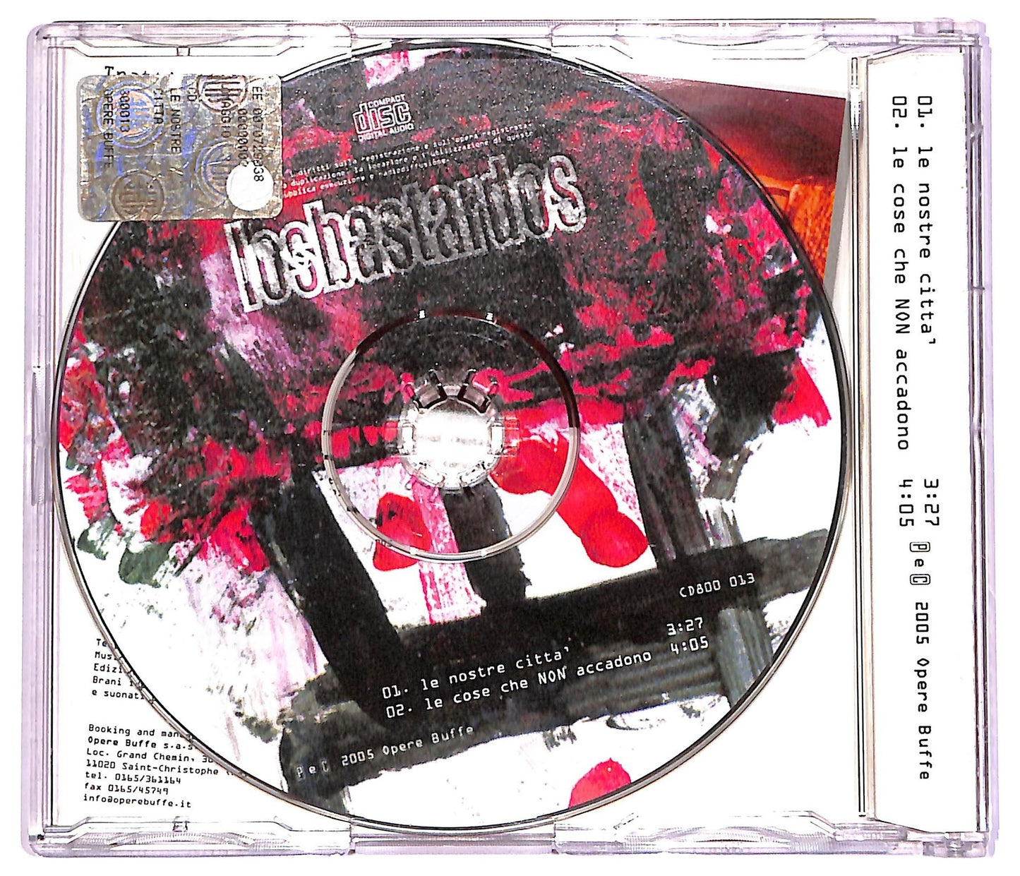 EBOND Losbastardos - Le Nostre Citta CD CD072464