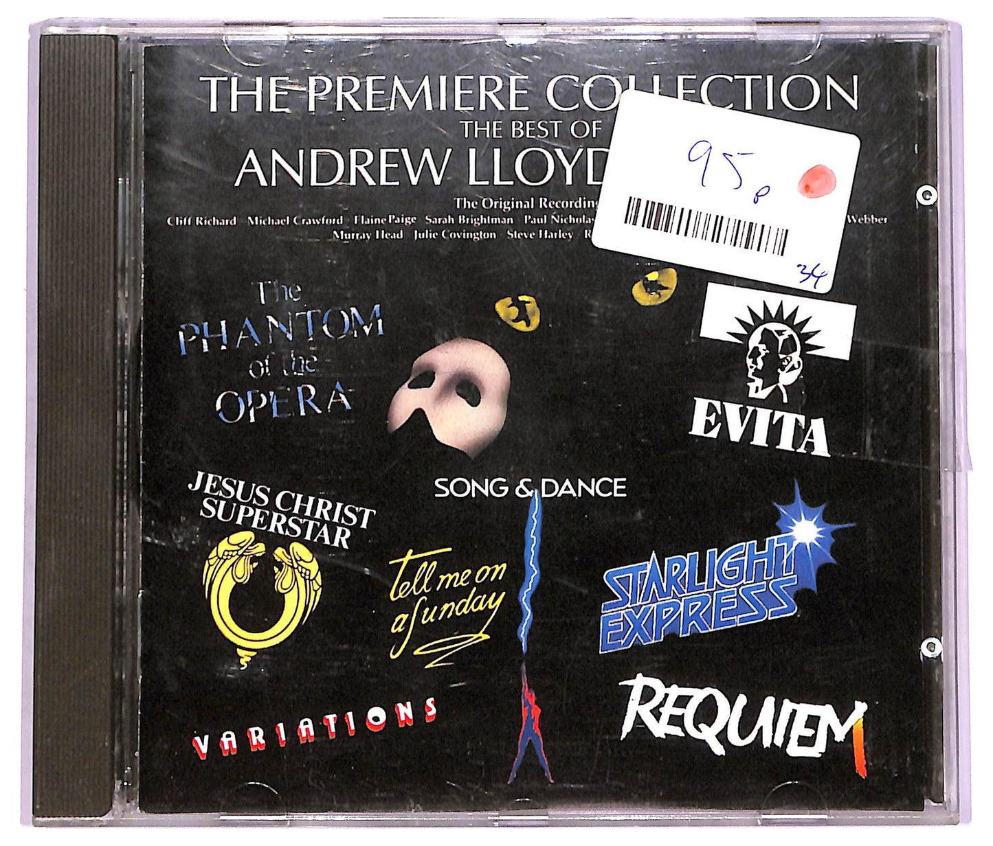 EBOND Andrew Lloyd Webber - The Premiere Collection - The Best Of Andrew Lloyd Webber CD CD072468