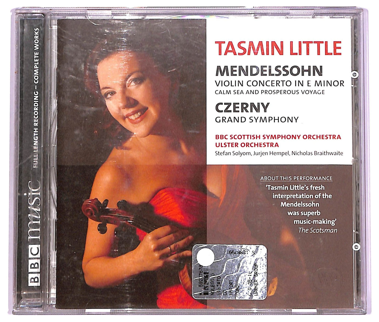 EBOND Tasmin Little - Violin Concerto In E Minor CD CD072479