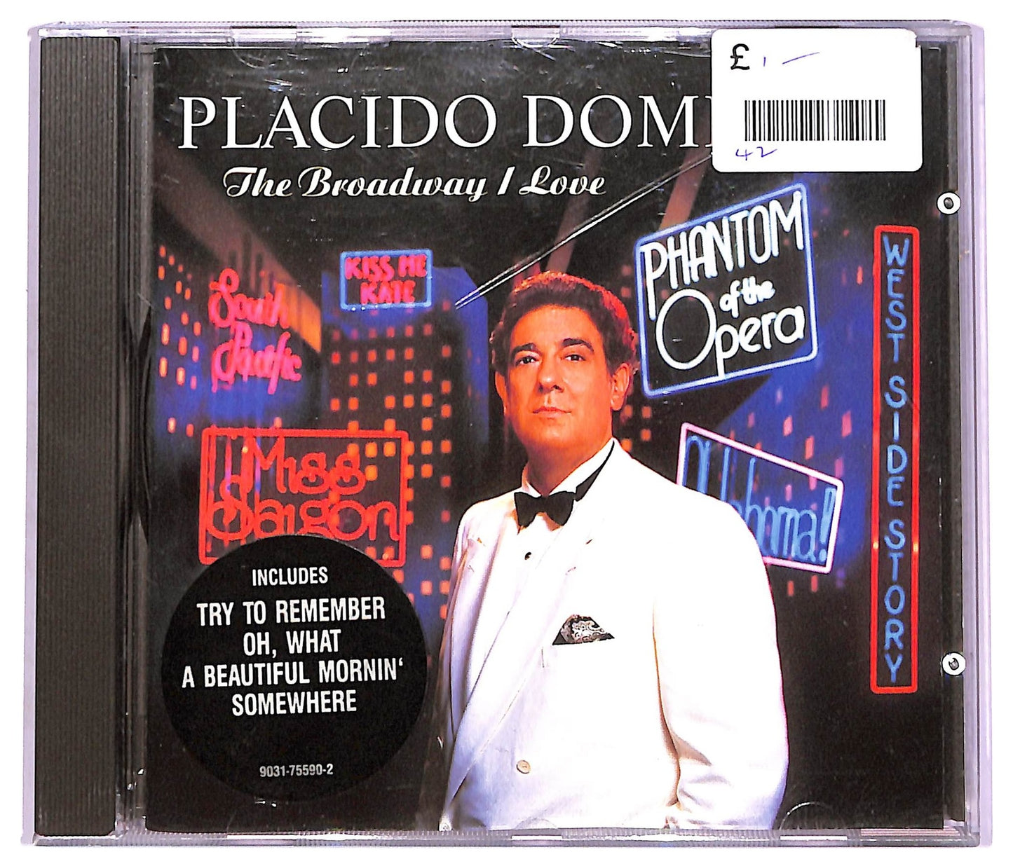 EBOND Placido Domingo - The Broadway I Love CD CD072515