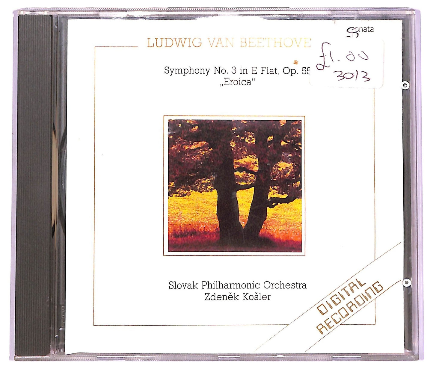 EBOND Ludwig Van Beethoven - Symphony No.3 In E Flat, Op.55 Eroica CD CD072516