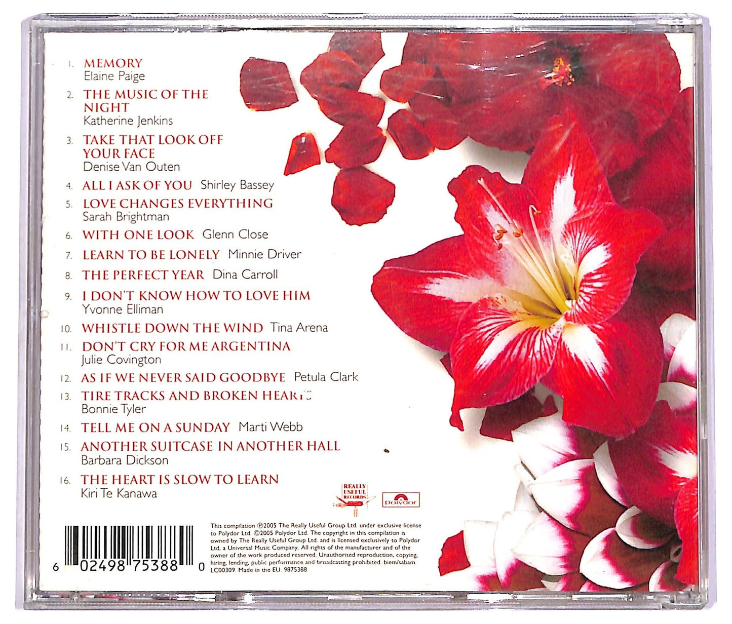 EBOND Andrew Lloyd Webber - Divas CD CD072535