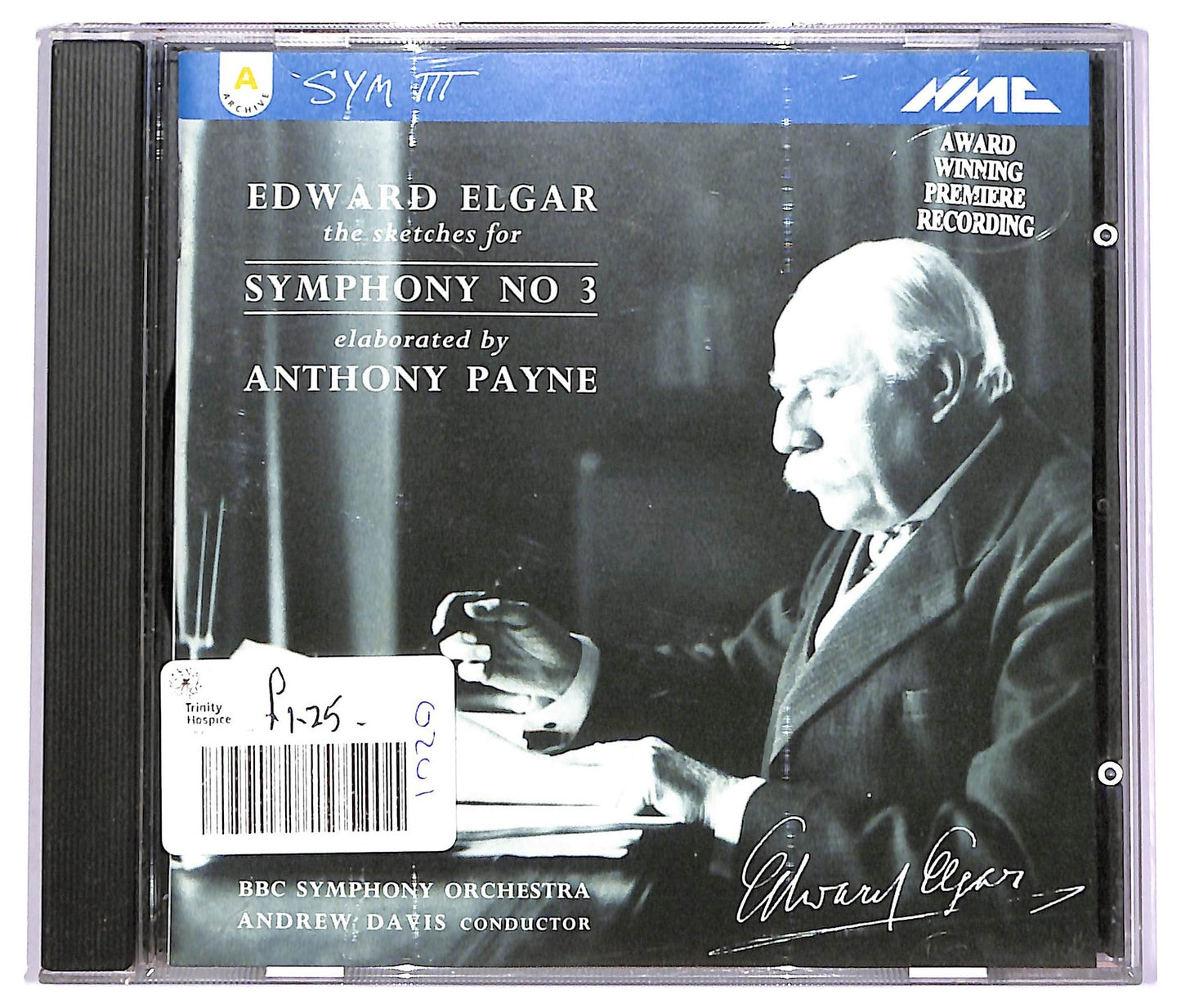 EBOND Edward Elgar - The Sketches For Symphony No. 3 CD CD072541