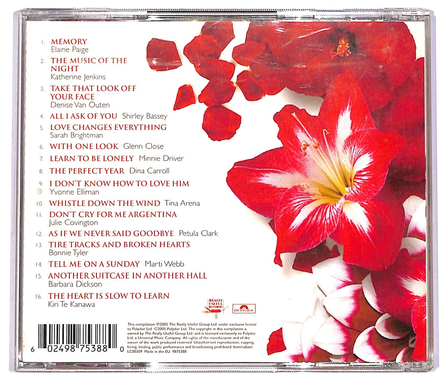 EBOND Andrew Lloyd Webber - Divas CD CD072604