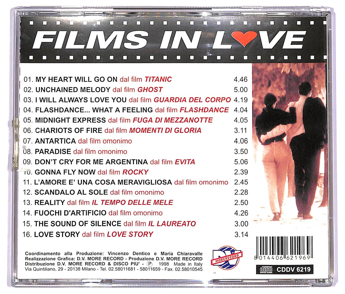 EBOND Unknown Artist - Films In Love (Temi Da Films Indimenticabili) CD CD072617
