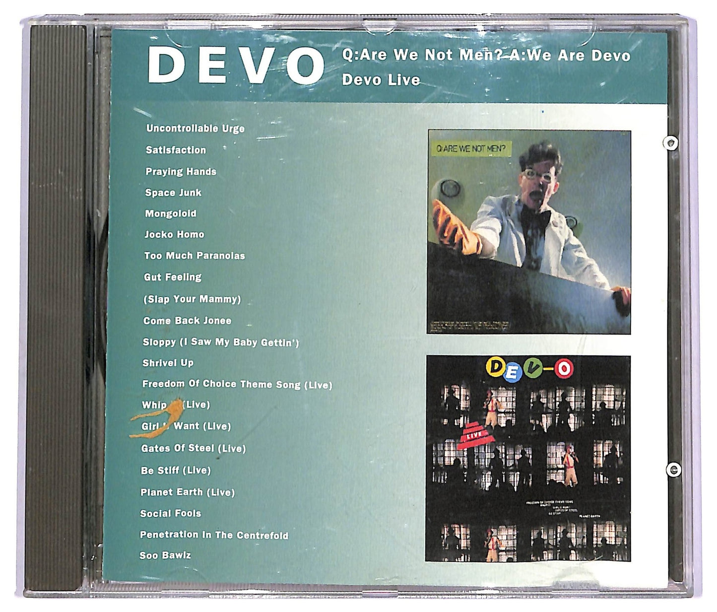 EBOND Devo - Q: Are We Not Men? A: We Are Devo Devo Live CD CD072636