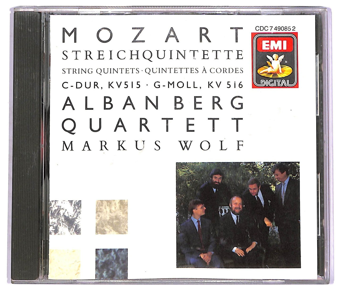 EBOND Mozart - Alban Berg Quartett , Markus Wolf CD CD072641