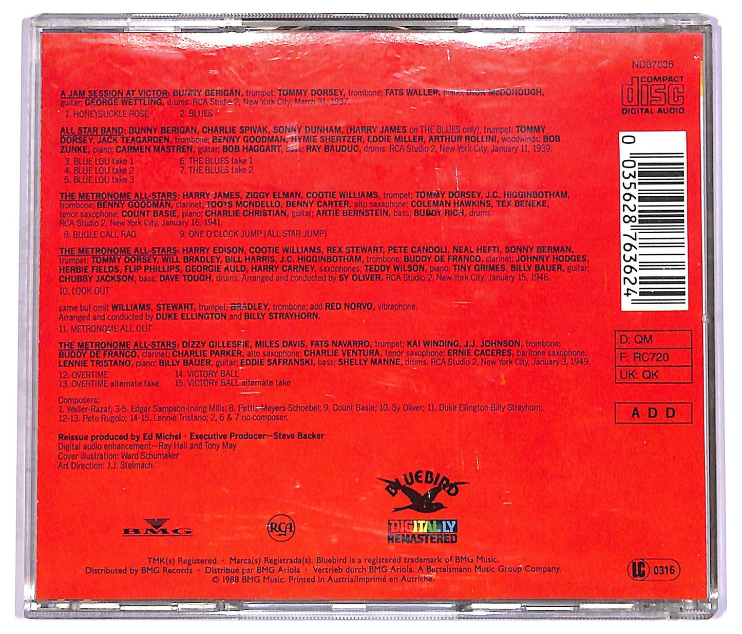 EBOND The Metronome All-Star Bands - The Metronome All-Star Bands CD CD072737