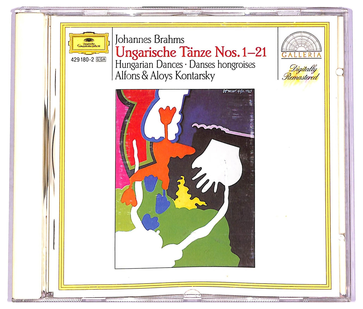 EBOND Johannes Brahms - Alfons & Aloys Kontarsky - Ungarische Tanze No. 1-21 CD CD072745