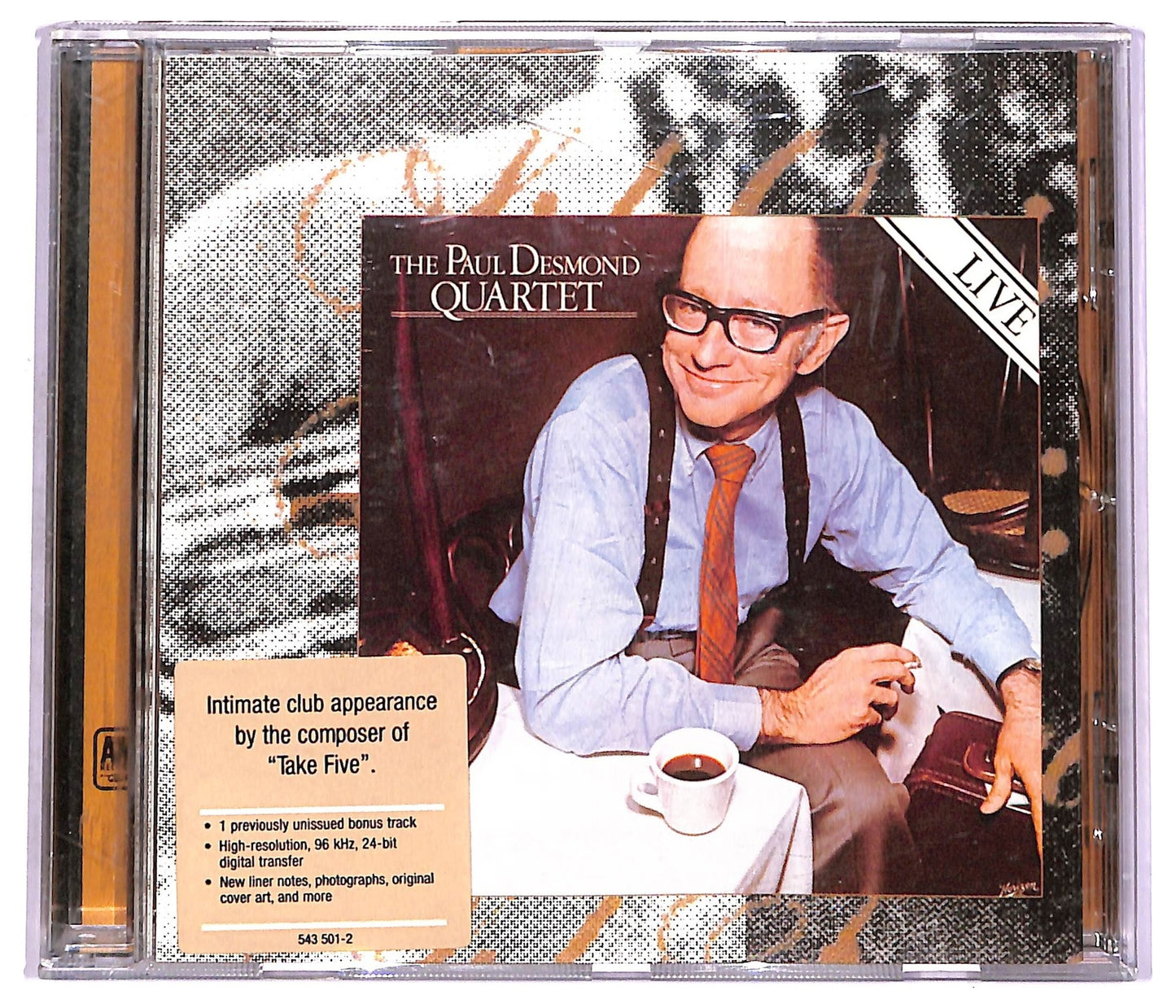 EBOND The Paul Desmond Quartet - Live CD CD072805