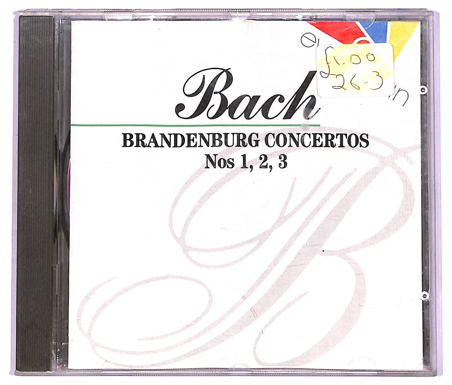 EBOND Bach - Brandenburg Concertos 1, 2, 3 CD CD072861