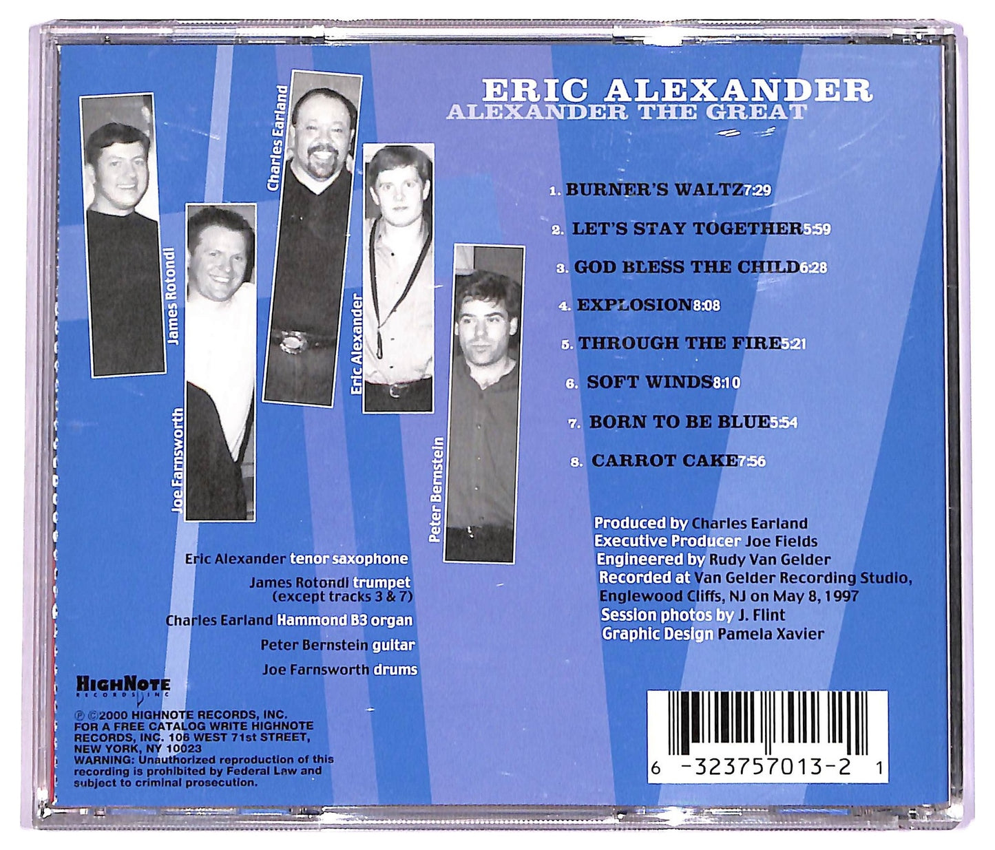 EBOND Eric Alexander - Alexander The Great CD CD072915