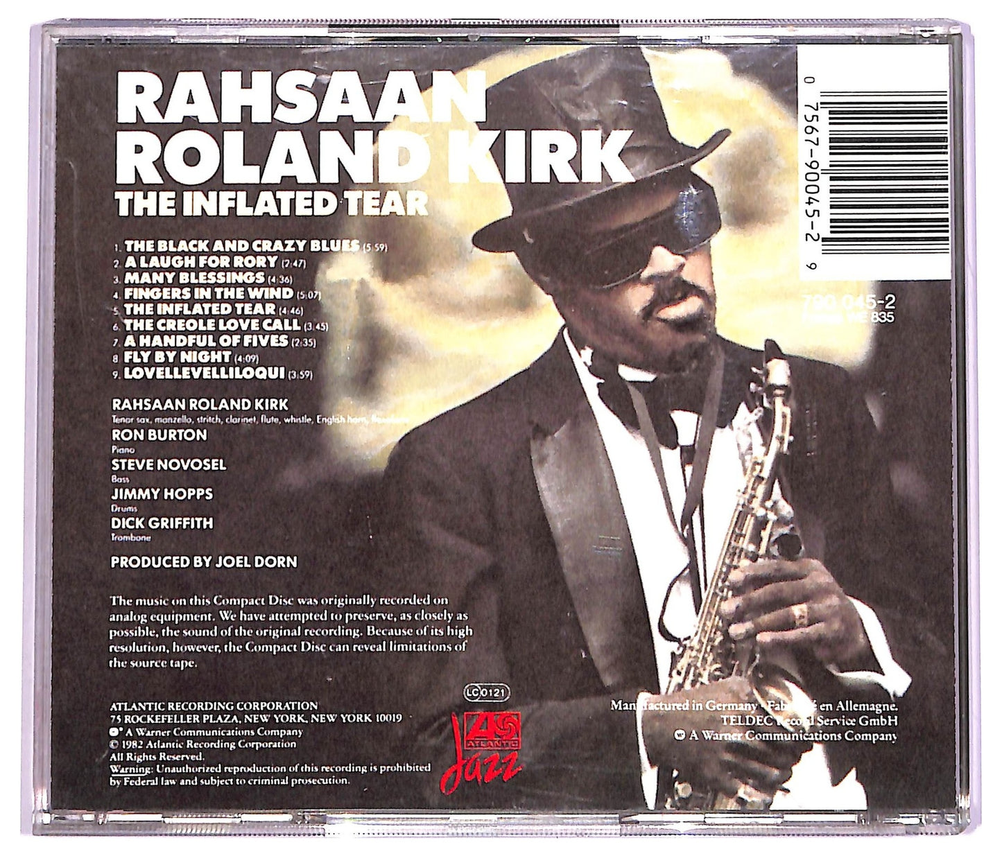 EBOND Rahsaan Roland Kirk - The Inflated Tear CD CD072927