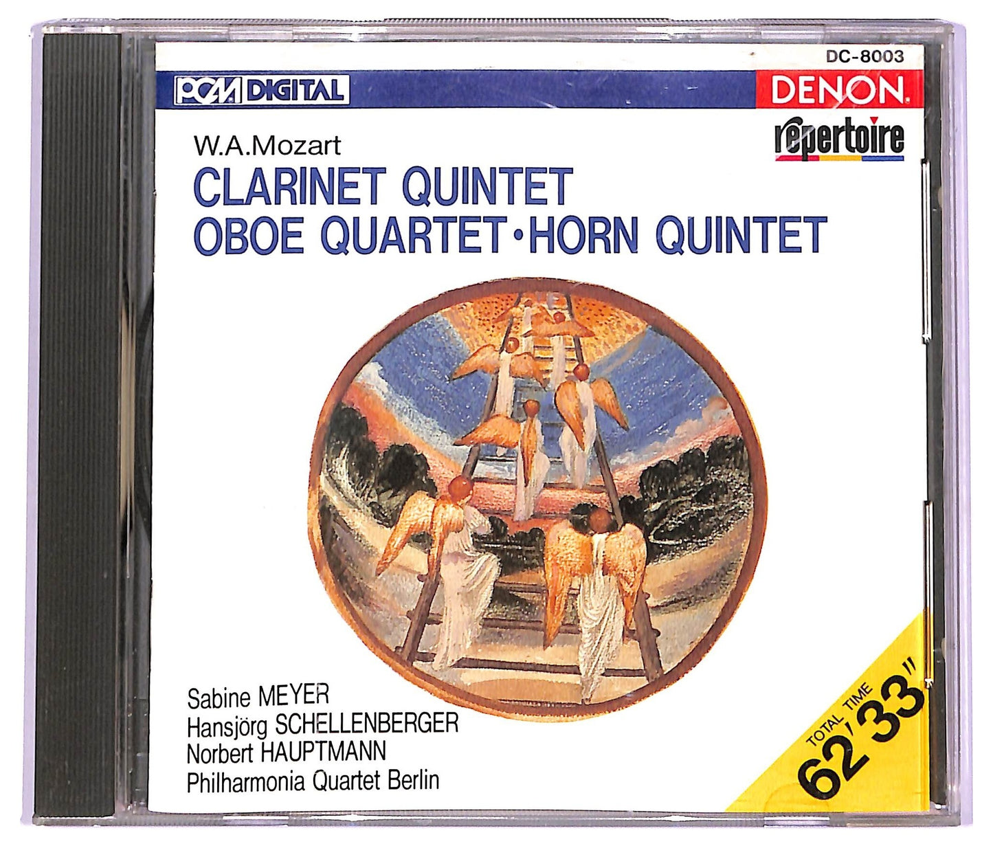 EBOND W. A. Mozart - Clarinet Quintet Oboe Quartet Horn Quintet CD CD072962