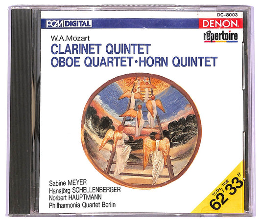 EBOND W. A. Mozart - Clarinet Quintet Oboe Quartet Horn Quintet CD CD072962