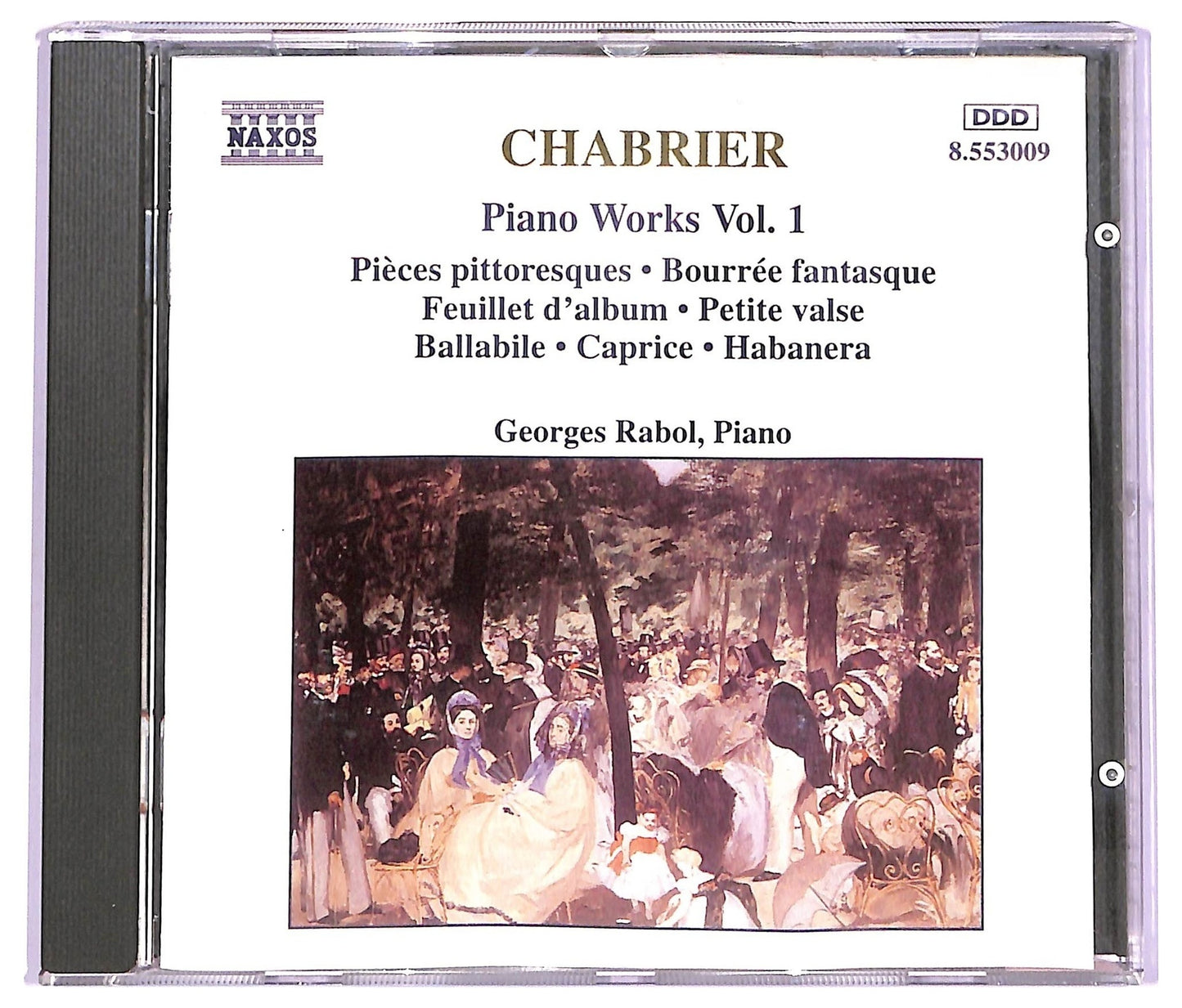 EBOND Chabrier , Georges Rabol - Piano Works Vol. 1 CD CD072963