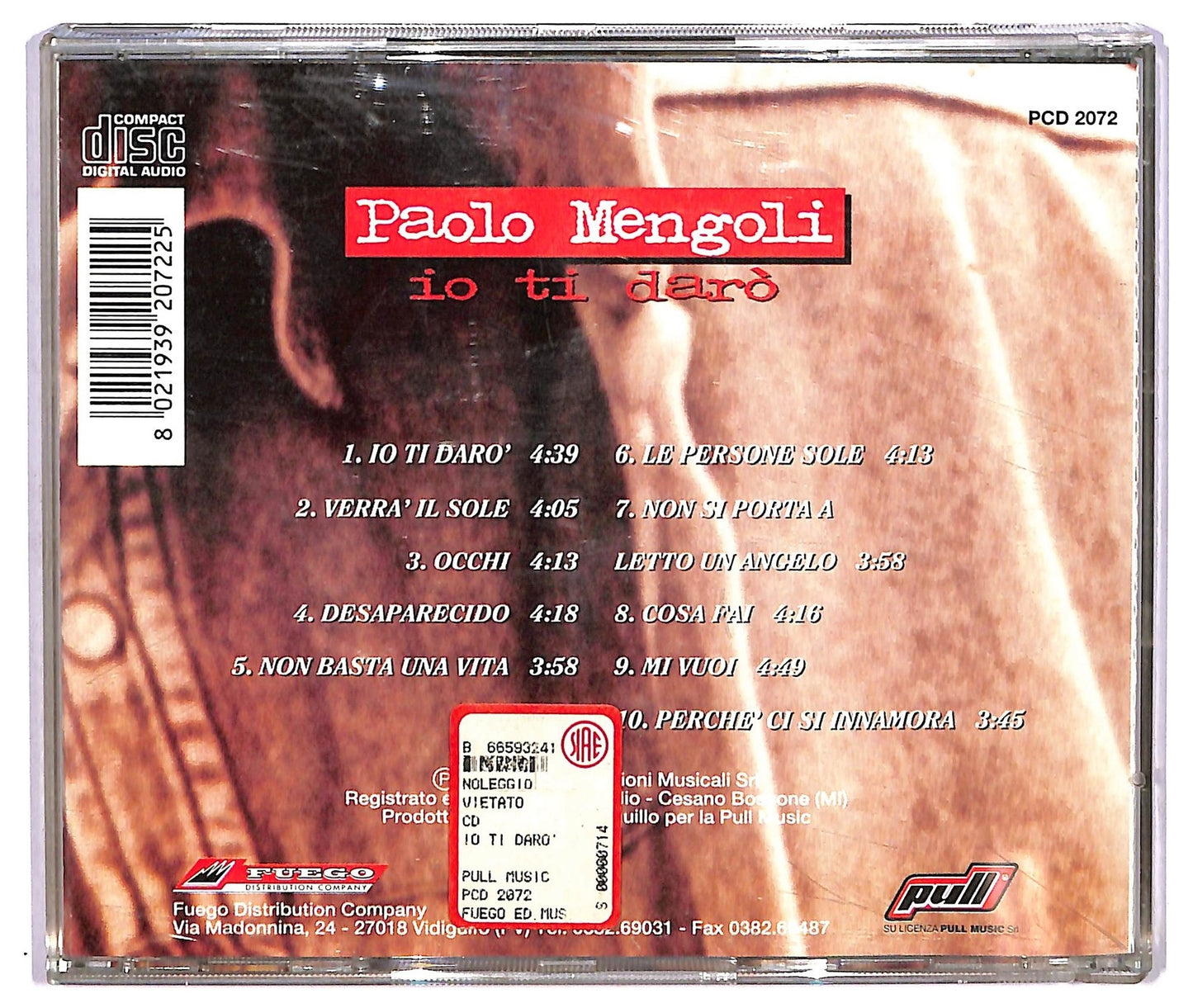 EBOND Paolo Mengoli - Io TI Daro CD CD073030