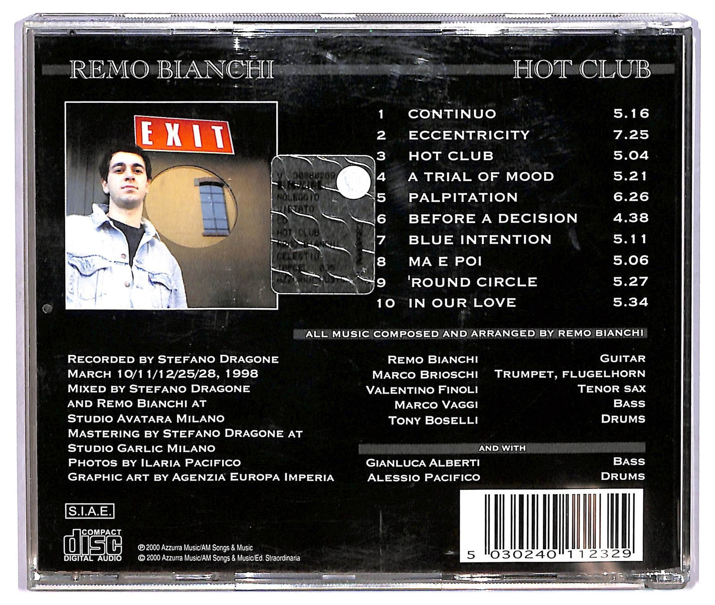 EBOND Remo Bianchi - Hot Club CD CD073032
