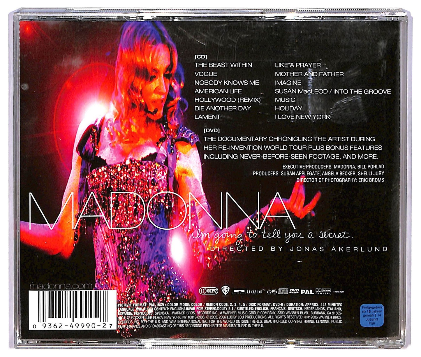 EBOND Madonna - I'm Going To Tell You A Secret CD CD073137