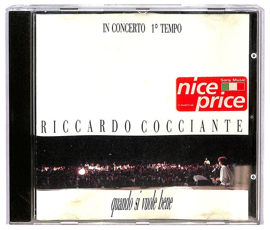 EBOND Riccardo Cocciante - In Concerto 1°Tempo Quando Si Vuole Bene CD CD073139