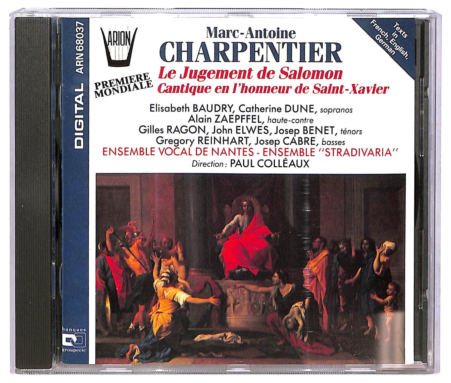 EBOND Marc Antoine Charpentier - Le Jugement De Salomon CD CD073152