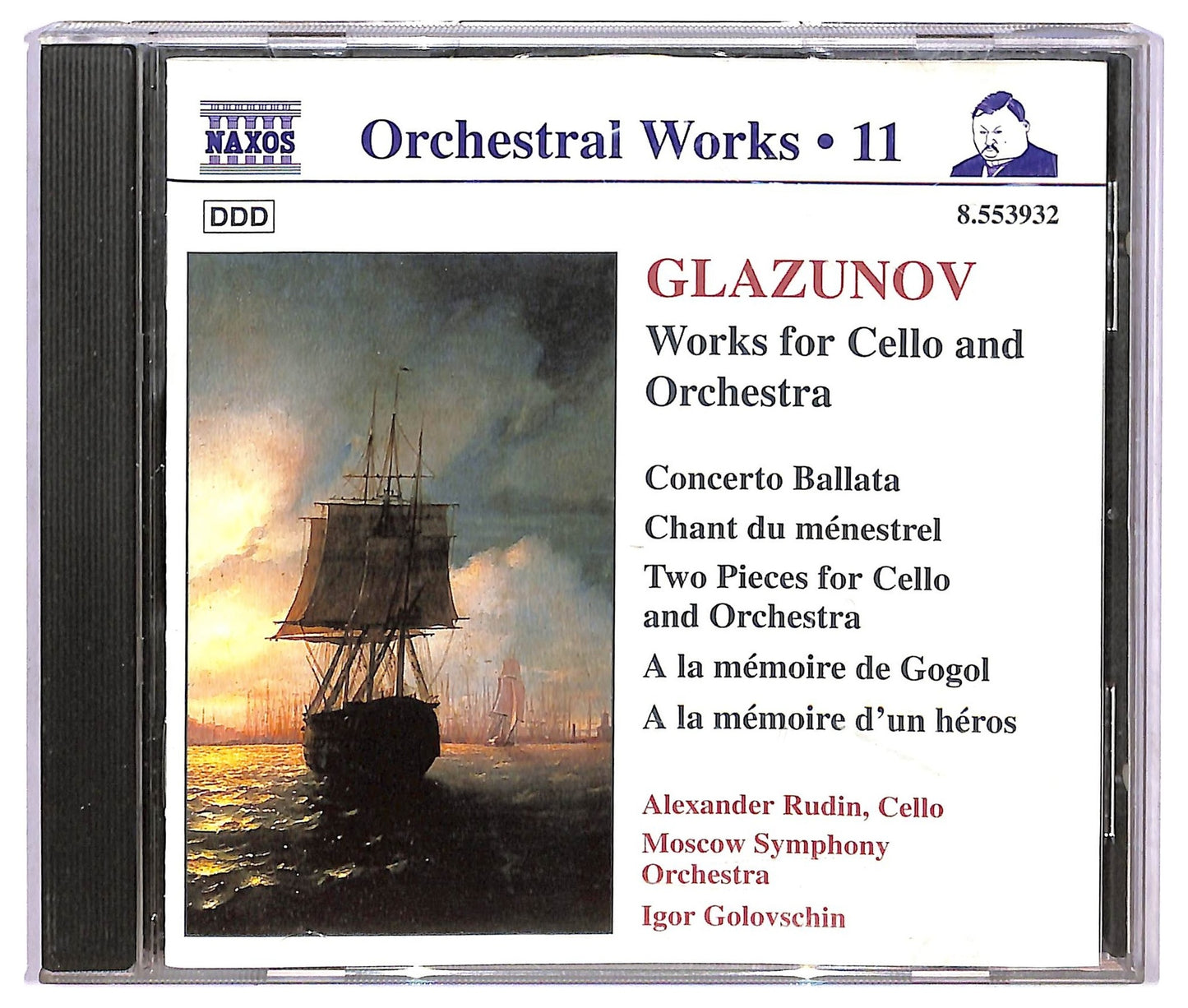 EBOND Glazunov - Works For Cello And Orchestra CD CD073154