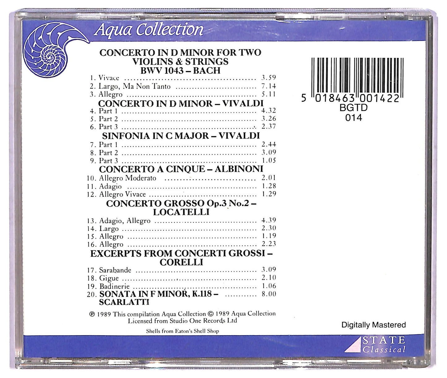 EBOND Various - Baroque Classic CD CD073320