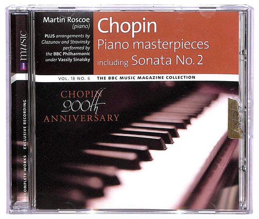 EBOND Martin Roscoe - Piano Masterpieces Including Sonata No. 2 CD CD073336
