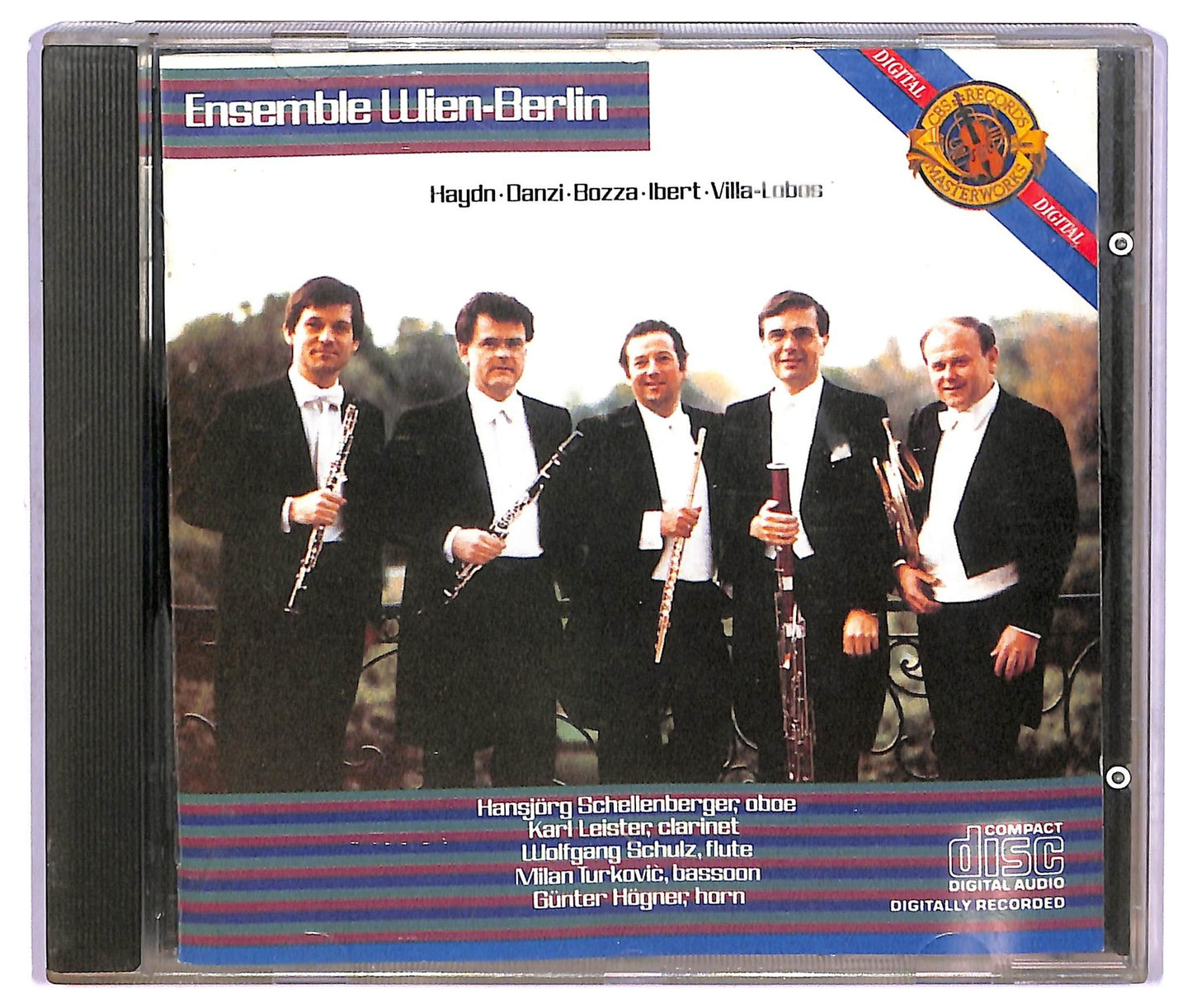 EBOND Ensemble Wien-Berlin - Haydn - Danzi - Bozza - Ibert - Villa-Lobos CD CD073337
