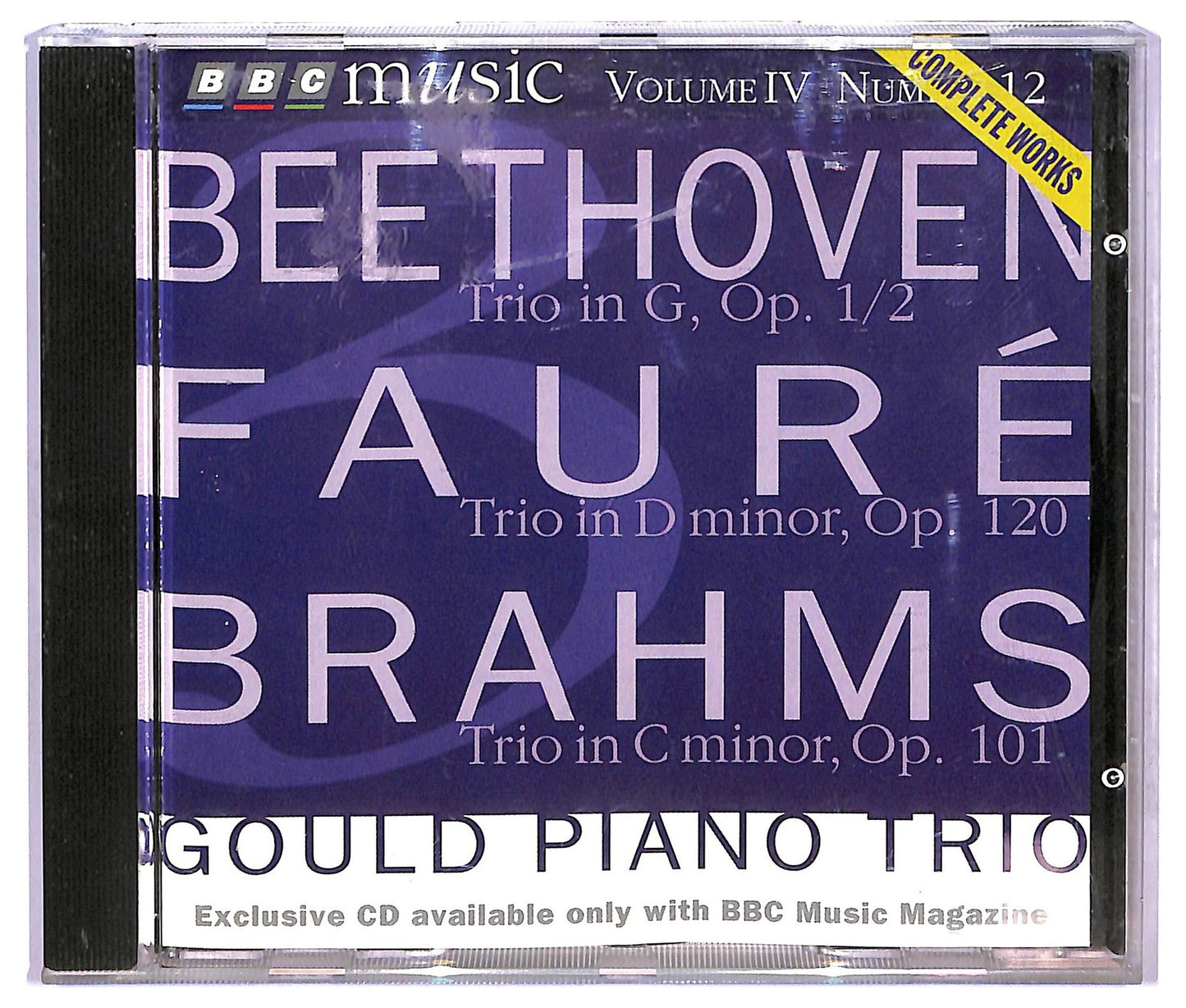 EBOND Beethoven Faure Brahms - Gould Piano Trio CD CD073341
