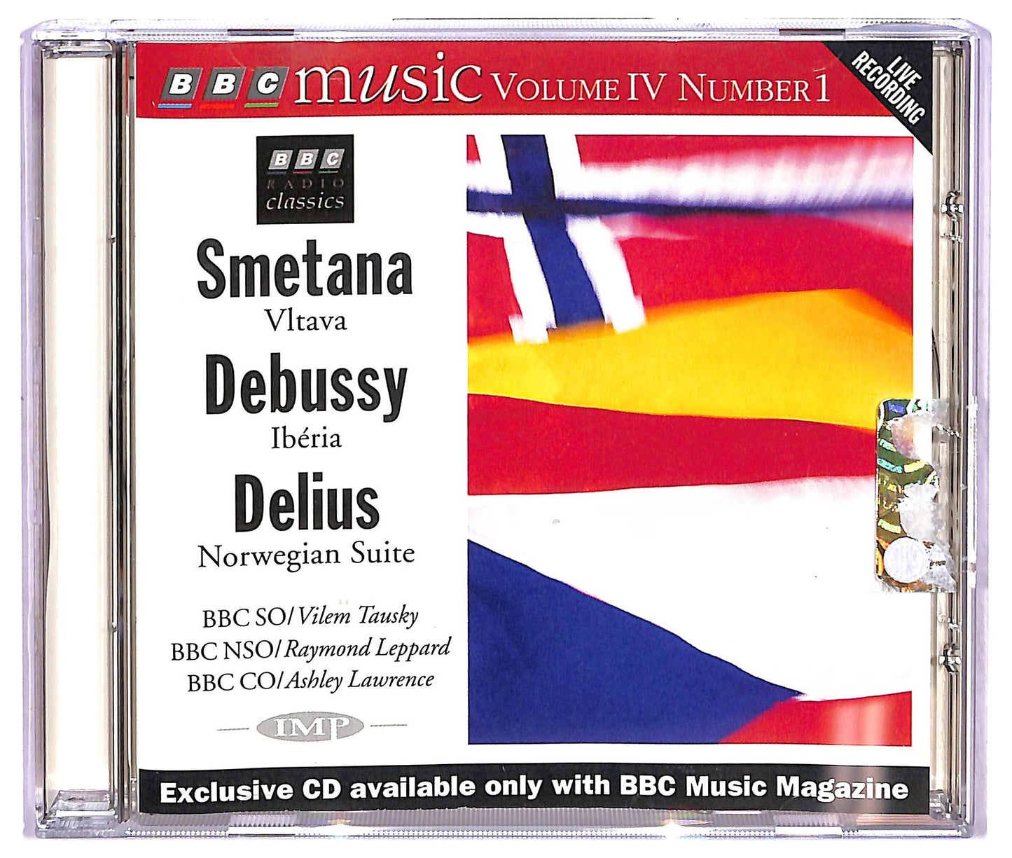 EBOND Smetana Debussy Delius - Die Moldau Iberia Norwegian Suite CD CD073348