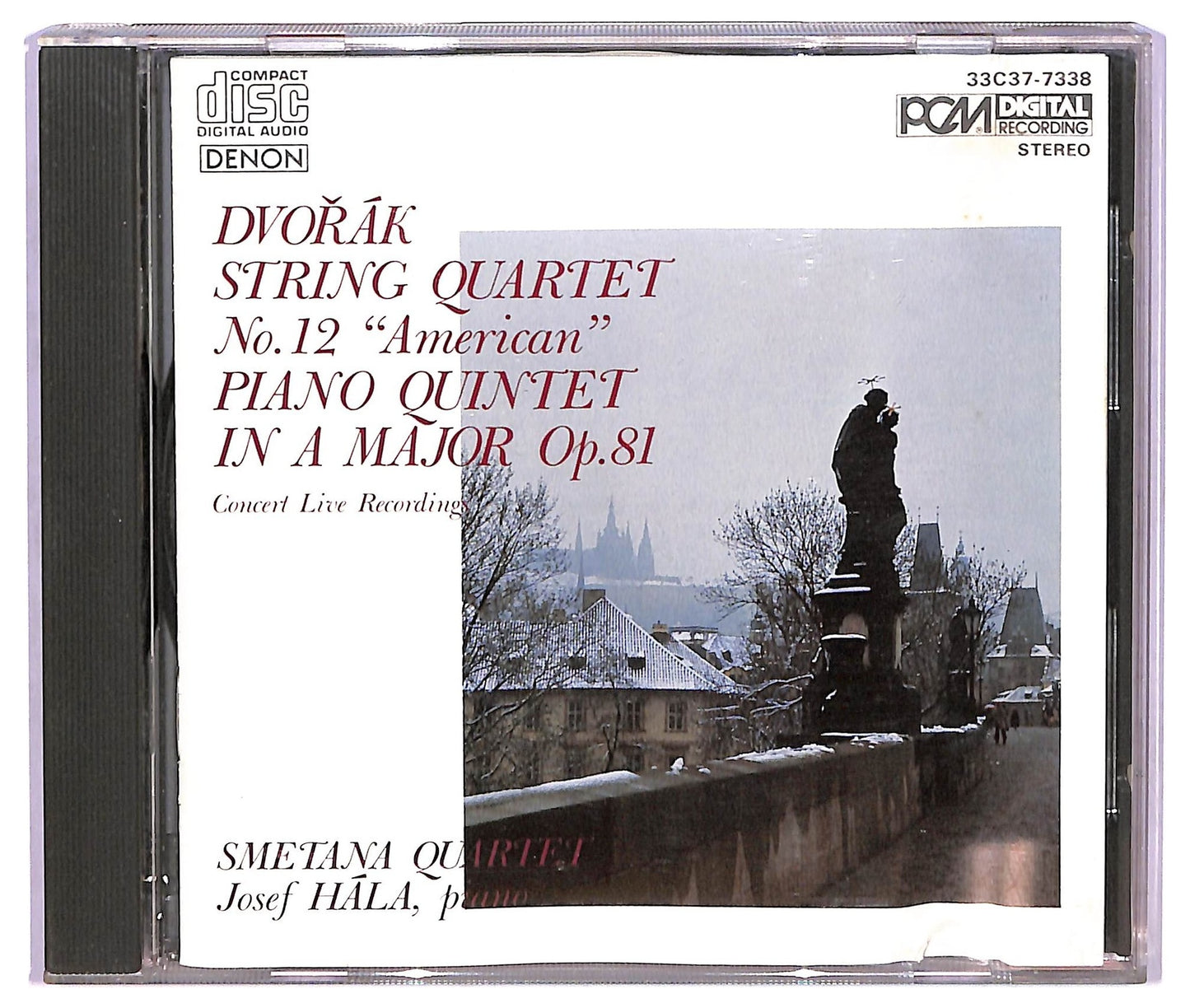 EBOND Dvorak - Piano Quintet In A Major Op. 81 Concert Live Recording CD CD073411