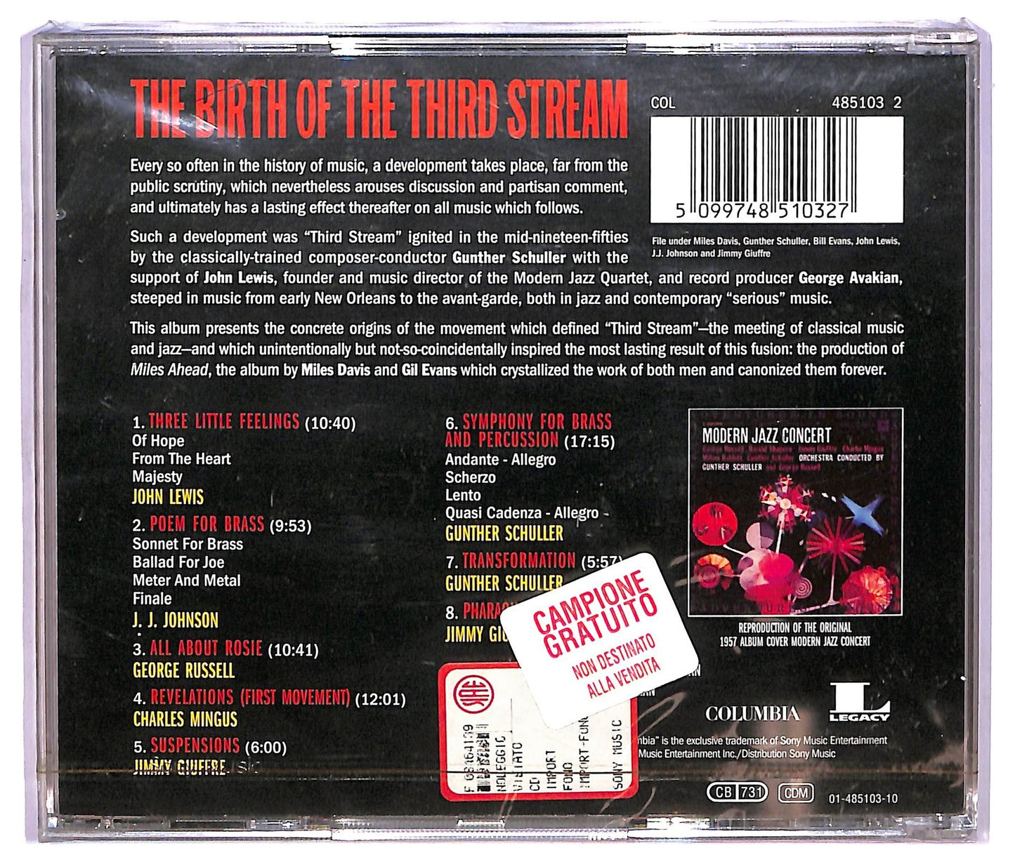 EBOND Various - The Birth Of The Third Stream CD CD073427