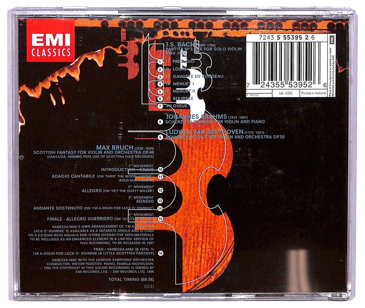 EBOND Vanessa-Mae - The Classical Album 1 CD CD073459