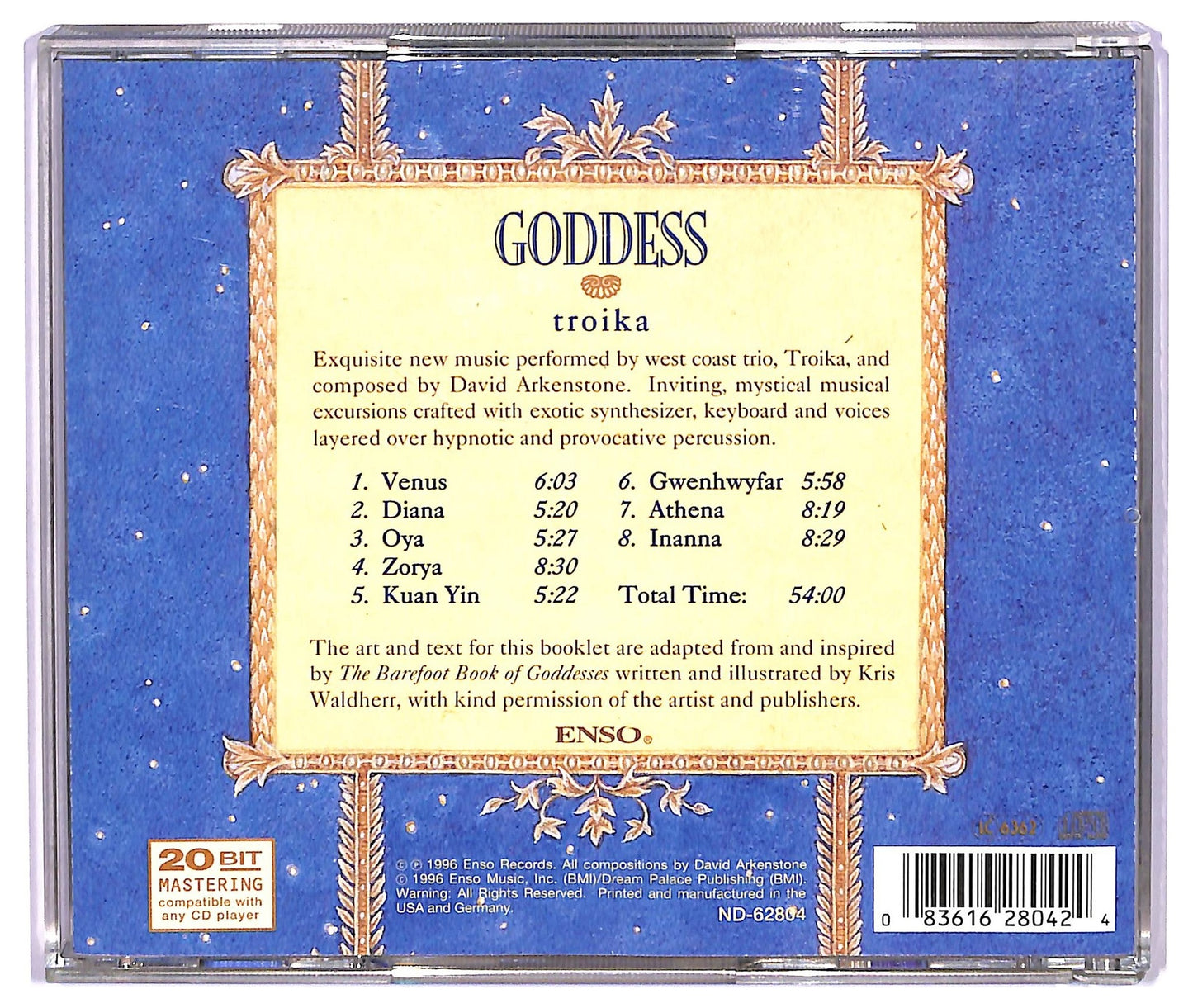 EBOND Troika - Goddess CD CD073557